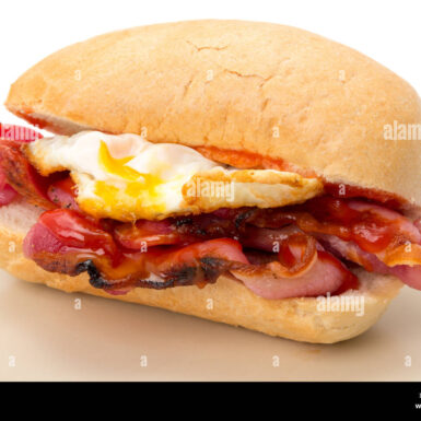 bacon egg rolls